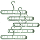 Magic Hangers Organizer,Rotate Anti Skid Hanger,Space Saving Hangers,Foldab