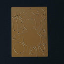 Christmas Calf Metal Stencil Scrapbook Craft DIY Die Cuts Template Folder