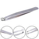 Eyebrow Tweezer Cool Stainless Steel Round Tip Eyebrow Hair Removal Tweez- OZ
