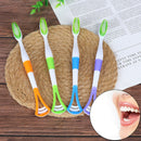 1Pcs Dental Care Brush Away Cleaner Toothbrush Tongue Cleaner Scraper Oral Cle,a