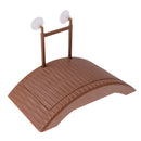 Reptile Vivarium Decor Aquarium Ornament Tortoise Basking Platform Turtle Pier