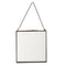 2 Sided Hanging Glass Display Frame for Photo Picture Specimen 14x16cm
