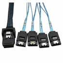 50CM Internal Mini SAS SFF-8087 36P to 4 x SATA 7 Pin External Connector Ca