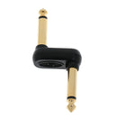 6.35mm Jack Guitar Effect Pedal Jack to Jack Connector Patch Adapter Plug B