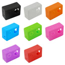 Rubber Gel Silicone Protective Soft Back Skin Case Cover For SJCAM Cam Red