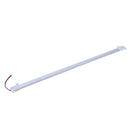 2x 50CM 12V 36 LED 5630 SMD Hard Strip Light Aluminum Shell With End Cap Wh
