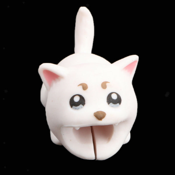 High Quality Cute Animal USB Charger Cable Case Saver Protector