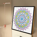 Special Shaped 5D DIY Diamond Painting Color Mandala Embroidery (HB012) A