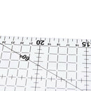 1Pc patchwork ruler quilting tools acrylic material transparent ruler scaleA Gw