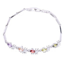 Novelty Rhinestone Punk Style Spider Chain Link Bracelet Charm Jewelry Gift