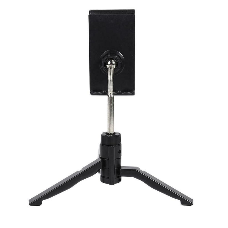 XS-7 Portable Desktop Anti-Shake Foldable Handheld Tripod Phone Tablet Clip