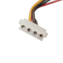 1 Piece 4pin Male To Female Electric Cable