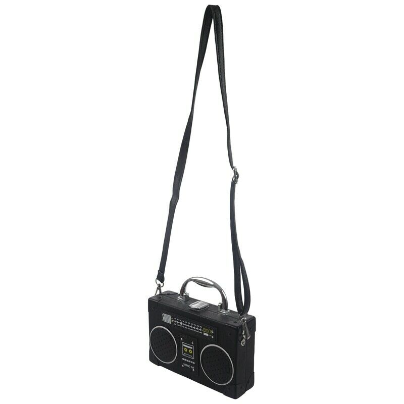 Radio Box Women Single Shoulder Bag Vintige Female Pu Leather Messenger Bag B6R6