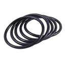 5 Pcs 60mm x 4mm Black Rubber Sealing Oil Filter O Rings Gaskets Z3X9