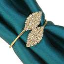 Napkin Ring, 12 Pcs Metal Napkin Rings Holder for Wedding Party Dinner Tabl