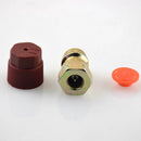 3/8" High 7/16" Low AC A/C Conversion Adapter R12 to R134a Quick Disconnect