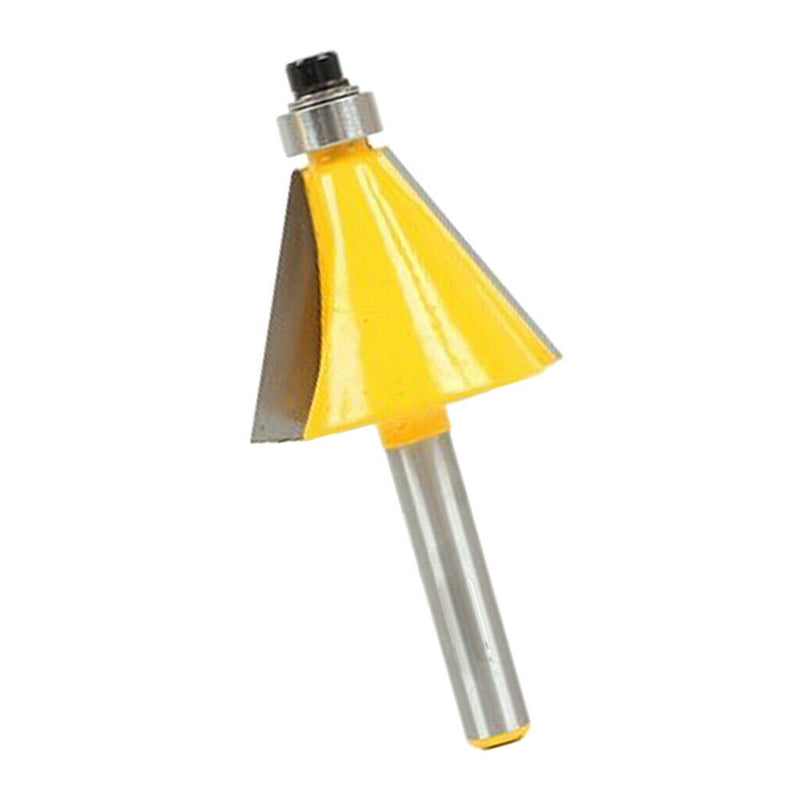 30 Degree & 22.5 Degree Chamfer Edge Forming Router Bit - 1/4" Shank  Router Bit