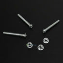 SN9F Angled bracket for large round trailer connector socket holder mounting