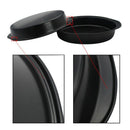1X(2PCS Bake Kit 8 Inch Double Handle Pizza Tray Non Stick Deep Pizza Bakin