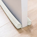 Door Bottom Sealing Strip Guard Sealer Stopper Door Weatherstrip (White) A