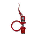 Bike Bicycle Quick Release Seat Post Seatpost Clamp Aluminium Alloy Red 31.