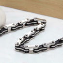 Bike Bicycle Bracelet Men Stainless Steel Punk Style Bangles Jewelry Gift
