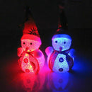 1PC Light Up Glowing Snowy Snowman Warm White LEDs Christmas Xmas Decoratio