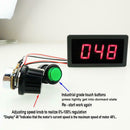 CCM5D Digital Display LED 6V 12V 24V  PWM Motor Controller Speed Regulator A