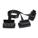16pin OBD2 Male to Female Splitter Connector Cable for Bluetooth ELM327