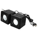 Portable Mini 3.5mm USB Speaker Wired Desktop Computer Laptop Multimedia Stereo