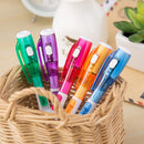 5* Novelty Ballpoint Pen Stationery LED Lights Ballpoint Pen School Student Pen.