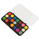 21 Coloured Watercolour Art Paint Set With Brush & Case For Artists DIY Pai