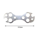 Bicycle Cycling Flat Hexagon Wrench Multifunction Steel Spanner Repair Tool New