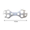 Bicycle Cycling Flat Hexagon Wrench Multifunction Steel Spanner Repair Tool New
