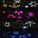 Universal Shiny Purple Snowflake Auto Car Steering Wheel Cover Non-slip Elas- OZ