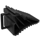 2 Pcs Antislip Vehicle Car Truck Wheel Tire Chock Stop Block Black E4B7