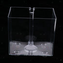 Self Cleaning Acrylic Fish Tank Bowl for Office Home Creative Gifts Blue