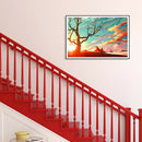 Sunset Tree 1000pcs DIY Paper Puzzles Jigsaw Educational Kids Adults Toys  A