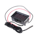 Red DC12V Digital Thermometer With Temp Probe -50~110C Temperature Detector OZ