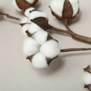 3 Pack 21 inch Cotton Stems Farmhouse Decoration Floral Picks - Rustic Styl S1C3