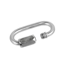 New Stainless Steel Quick Link Marine Grade Carabiner Lock SWL 450KG 5mm
