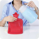 HOT THICK Rubber HOT WATER BOTTLE BAG WARM Relaxing Heat Cold Therapy New