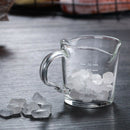 Creative Double Mouth Scale Glass Cup High Temperature Resistance Transpare