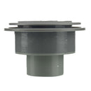47mm Universal Round A/C Air Outlet Vent For RV Bus Gray Outline 100mm