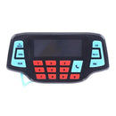 1X(Motorcycle Alarm Audio Sound System Stereo Speakers Fm Radio Mp3 Music P