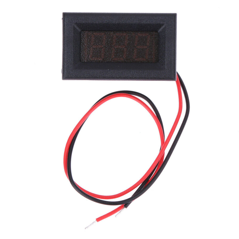 New Two Wires Digital Voltmeter Blue LED Display DC3.0-30V Voltage Meter