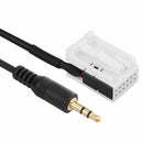 12Pin Car Audio AUX Input Adapter Cable Wire For Mercedes /Benz W203 DWE