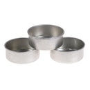 10PC Empty Tealight Candle Tins Molds Jars  Containers For DIY Candle Making Hn