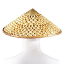 Vietnamese Japanese Coolie Straw Bamboo Cone Sun Hat Garden Farmer Fishing