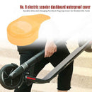 Dashboard Panel Waterproof Cover for Scooter ES1 ES2 ES3 ES4 Tool (Orange) A